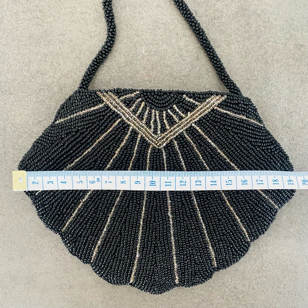 Hand beaded Vintage style Evening Bag - Picture 8 of 8